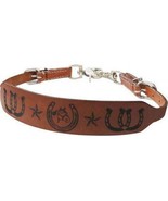 Showman PONY SIZE Quarter Horse Branded Design Leather Strap - £113.12 GBP