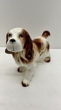 Ceramic Springer Spaniel Dog Figure Japan 10” X 6.5” - £35.57 GBP