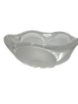 Beautiful Mikasa Swirl Pattern And Frosted Bowl for Serving Or Decor - £4.70 GBP