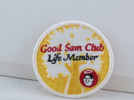 Vintage Tourist Patch - Good Sam Club Lifetime Member - Stitched Patch - £9.55 GBP