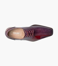 Stacy Adams Palmento Modified CapToe Oxford Dress Shoes Burgundy Multi 25740-641 image 5
