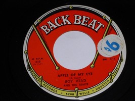 Roy Head Traits Apple Of My Eye 45 Rpm Record Vintage Back Beat Label - £12.50 GBP