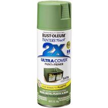 Rust-Oleum Painter's Touch 2X Ultra Cover Satin Leafy Green Spray Paint ... - $13.95