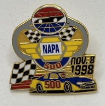 1998 NAPA 500 Atlanta Motor Speedway Race Car NASCAR Racing Enamel Lapel Hat Pin - £6.25 GBP