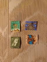 Lot Of 4 UAR United Arab Republic Cancelled Postage Stamps Vintage Colle... - £6.23 GBP