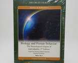 Biology and Human Behavior Part 1 &amp;2 DVD &amp; Guidebook Set The Great Courses - $18.86