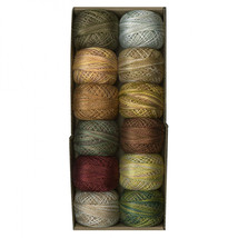 Valdani Pearl Cotton Ball Size 8 73yd Country Lights Set 2 Light Collection - £67.65 GBP