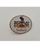 Sudbury Ontario Canada Souvenir Collectible Crest Lapel Pin - €17,02 EUR