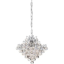 Quoizel BRX2818C 5-Light Bordeaux with Clear Crystal Pendant in Polished... - $6,110.15 MXN