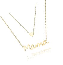 Mama Necklace Dainty Necklace Adjustable MaMa for Tiny - £40.80 GBP