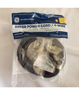 NEW General Electric Universal 4 Wire Dryer Power Cord 6&#39; Ft 30 amp GE W... - $15.79