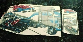 Vintage ERTL Smokey And The Bandit II Chase Set 1981 Box Litho Cardboard... - £16.97 GBP