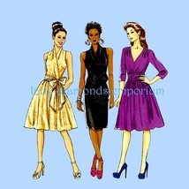 Womens Dress Fitted Bodice Slim or Full Skirt Long Sleeve or Sleeveless size 8 1 - £11.84 GBP