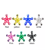 Five Star Fidget Spinner EDC Toy Relieves Stress - 1x w/Random Color and... - £6.02 GBP