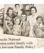 1958 Lincoln National Life Insurance Company Advertisement Vintage DWII22 - €25,95 EUR 1958 Lincoln National Life Insurance Company Advertisement Vintage DWII22 - €25,95 EUR