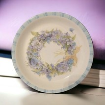 Marjolein Bastin Sketchbook Plate Hallmark LARGE Floral Cottagecore Garden Party - $34.63