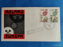 Ireland EIRE FDC First Day of Issue cover Ireland EUROPA  1967 - £5.51 GBP