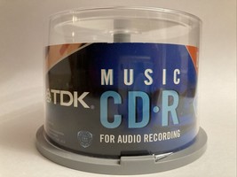 TDK 80 Minute Music CD-R 27 Discs Open Pack - $33.69