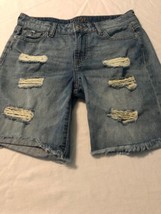 DL1961 Women&#39;s Shorts Corie Slouchy Boyfriend Distressed Destroyed Size 25 - $28.71