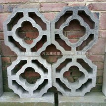 Flower Brick Mold Paving Path Concrete Pavement Cement Mould Garden Wall... - $43.47