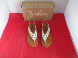 ZODIAC Yasmin Woven Flat Sandals $69 - US Size 7 - Green ( Cucumber ) - ... - £13.93 GBP