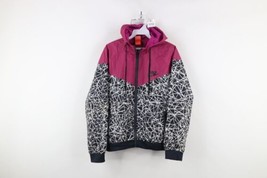 Vtg Nike Sportswear Womens Medium Abstract Spell Out Windrunner Hooded J... - $59.35
