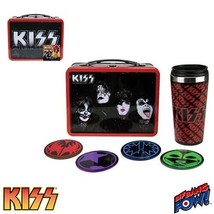 KISS Band - Classic Tin Tote/Lunchbox Gift Set Convention Exclusive - £58.81 GBP