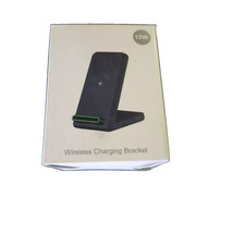 15W Fast Wireless Charging Stand, Qi Wireless Charger, Charging Station - $6.39