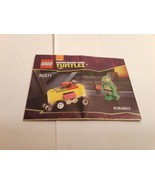 LEGO Teenage Mutant Ninja Turtles 30271 Instructions - $7.80 CAD