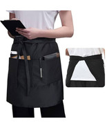 Home Garden Kitchen Dining Bar Linen Coffee Apron Adjustable Belts With ... - £11.07 GBP