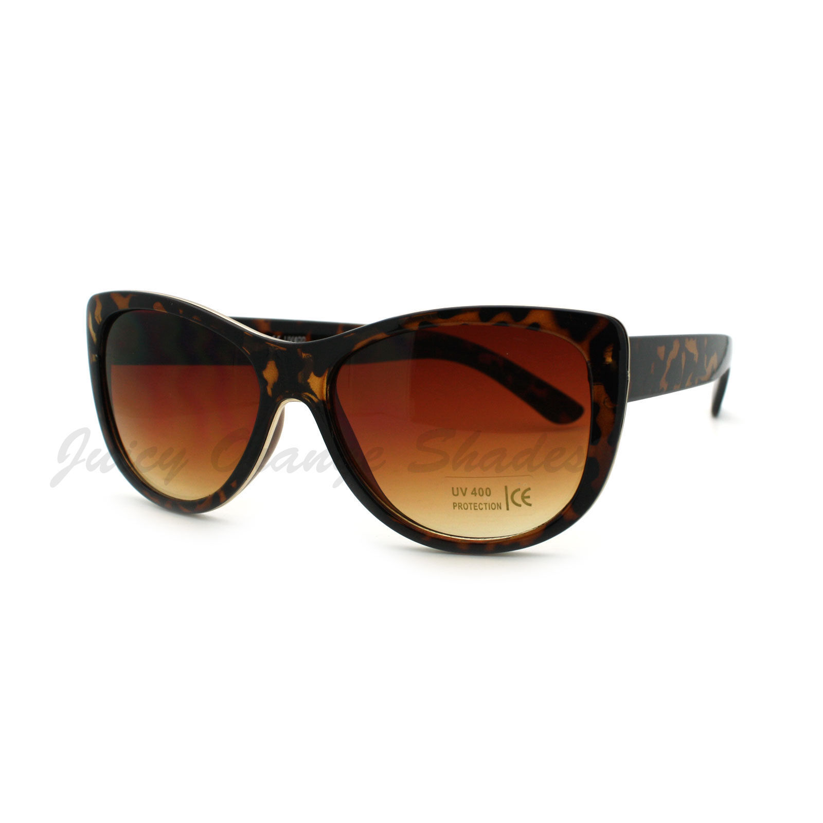 Donna Occhiali da Sole Metallo Delineato Sottile Cateye Telaio UV 400 - $8.32