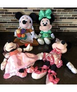 Lot Of 4 Walt Disney World Pilgrim Thanksgiving + PrincessMinnie Mouse P... - $895.23 MXN