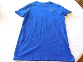 Hollister California Men&#39;s short sleeve t shirt Size M medium Blue GUC x - £12.15 GBP