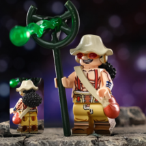God Usopp One Piece Minifigures Building Blocks Toys - $3.49