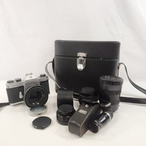 Asahi Pentax Spotmatic SP II Camera SMC Takumar 1/1.5 55mm Lens + Access... - $96.74
