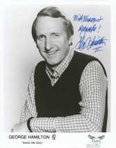 George Hamilton IV (d. 2014) Signed Autographed Glossy 8x10 Photo - £31.63 GBP
