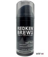 Redken Brews Dishevel Fiber Cream Medium Control Undone Finish 3.4 oz NEW - $1,073.98 MXN