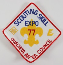 Vintage 1977 Expo Ouachita Area Council Boy Scouts America BSA Backpack ... - $11.69
