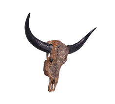Bull Skull Life Size Statue - £230.33 GBP