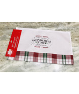Christmas House Plaid Placemat, 12x18 Inch Oblong/Red/Green-The Most Won... - $200.68 MXN