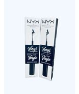 NYX PROFESSIONAL MAKEUP Vinyl Liquid Liner, Black VLL01 Lot Of 2 - $126.72