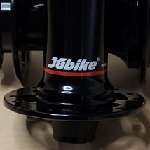 JGbike Mountain Bike MTB 32 Hole Thru Axle Disc Brake Mount Wheel Hub Set Black  - £63.19 GBP