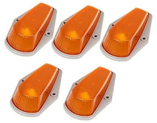 Primary image for 5x AEagle 1980-1997 Ford F150 F250 F350 Cab Marker Top Roof Amber Running Lights