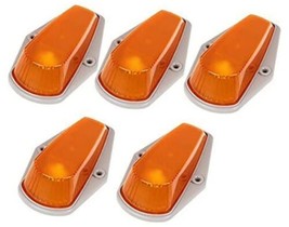 5x AEagle 1980-1997 Ford F150 F250 F350 Cab Marker Top Roof Amber Running Lights - £24.60 GBP