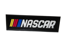 NASCAR 3D Printed Logo Desk Shelf Sign Man Cave Garage Office Decor Raci... - $12.73