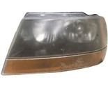 Passenger Headlight Smoke Tint Dark Background Fits 99-02 GRAND CHEROKEE... - $34.44