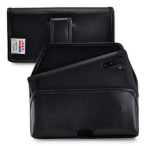 Samsung Galaxy Note 10+ Plus Belt Holster Pouch Leather w/ Belt Clip Hor... - £30.44 GBP