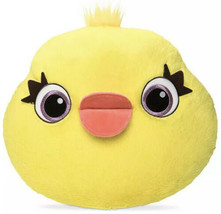 Disney Store Toy Story 4 Yellow Ducky Plush Pillow New with Tag 15” Wide - £15.92 GBP