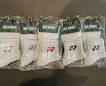 Yonex 2021 Sports Socks Men&#39;s Badminton Tennis Sports Crew Socks 5pcs 21... - $22.41