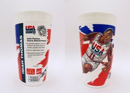 ORIGINAL Vintage 1994 McDonald&#39;s Dream Team II Isiah Thomas Plastic Cup - £7.90 GBP